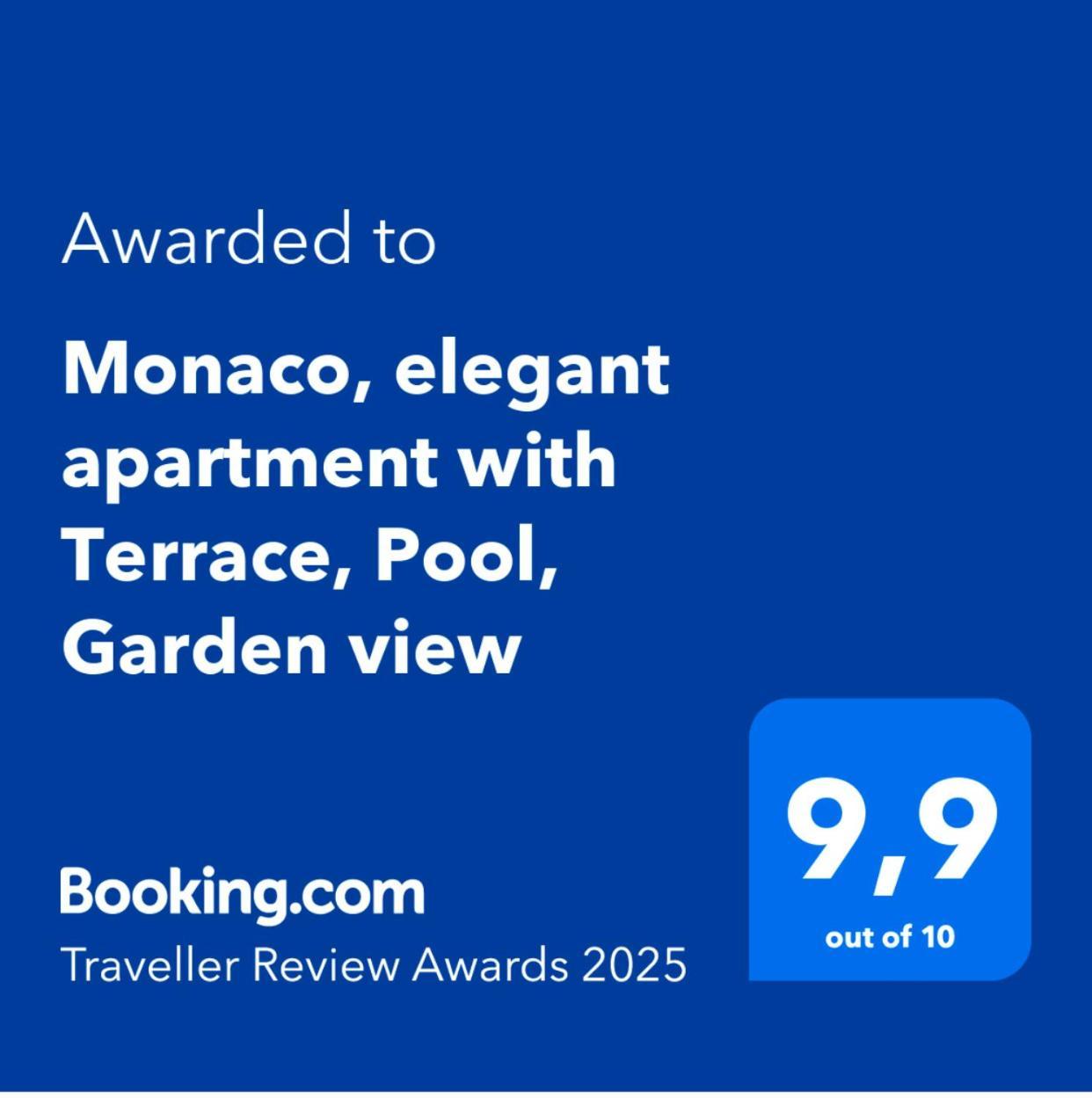 Monaco, Elegant & Quiet Renovated Apartment, In Fontvieille District, With Terrace & Pool, 15Min Walk To F1 Grand Prix Esterno foto